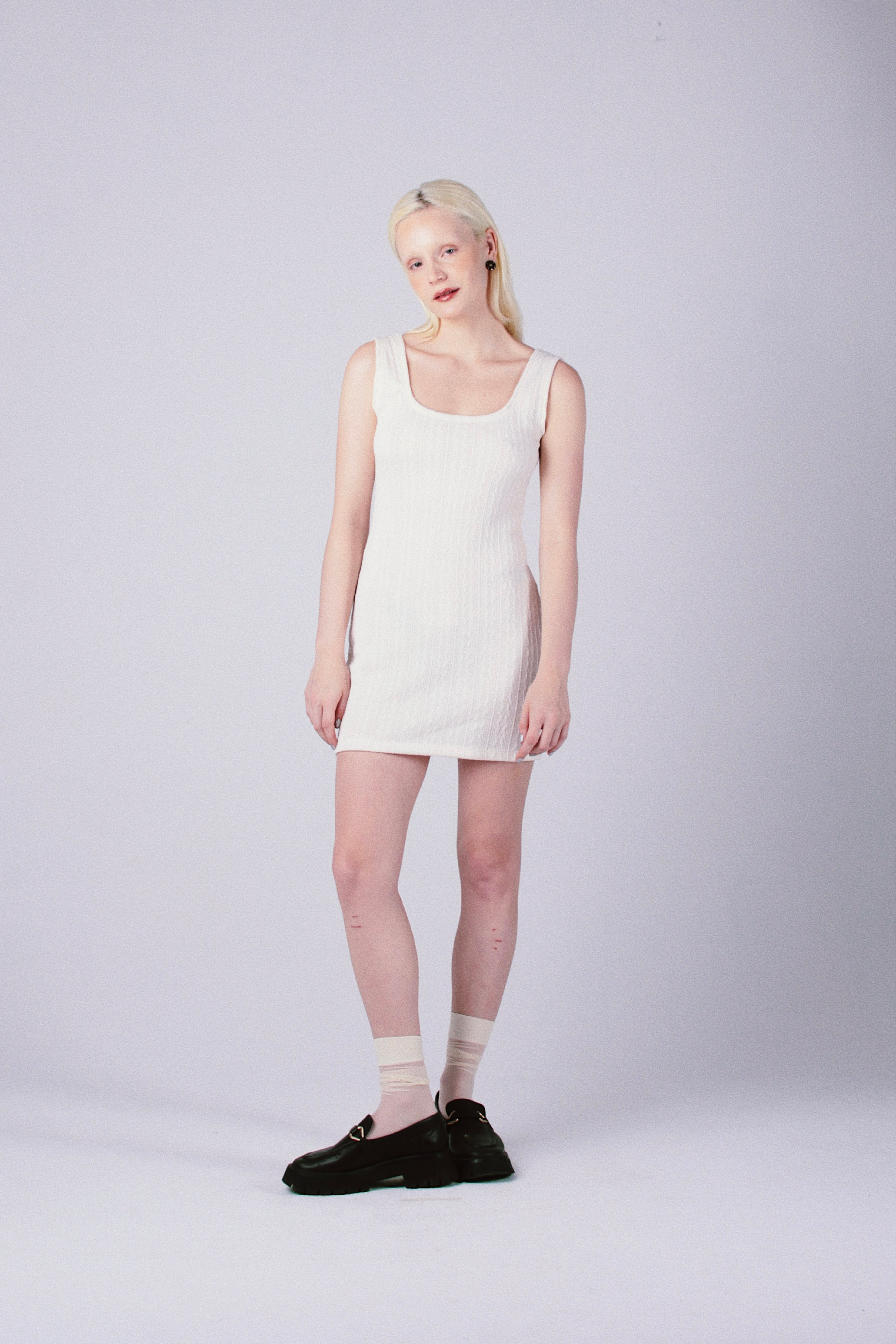 Vestido Curto Tricot Off