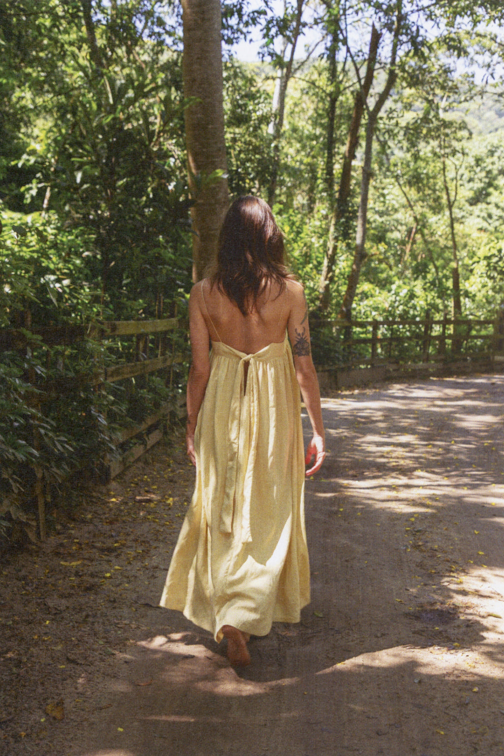 Vestido Amplo Amarelo