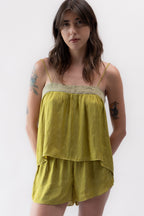 Blusa Jacquard Verde