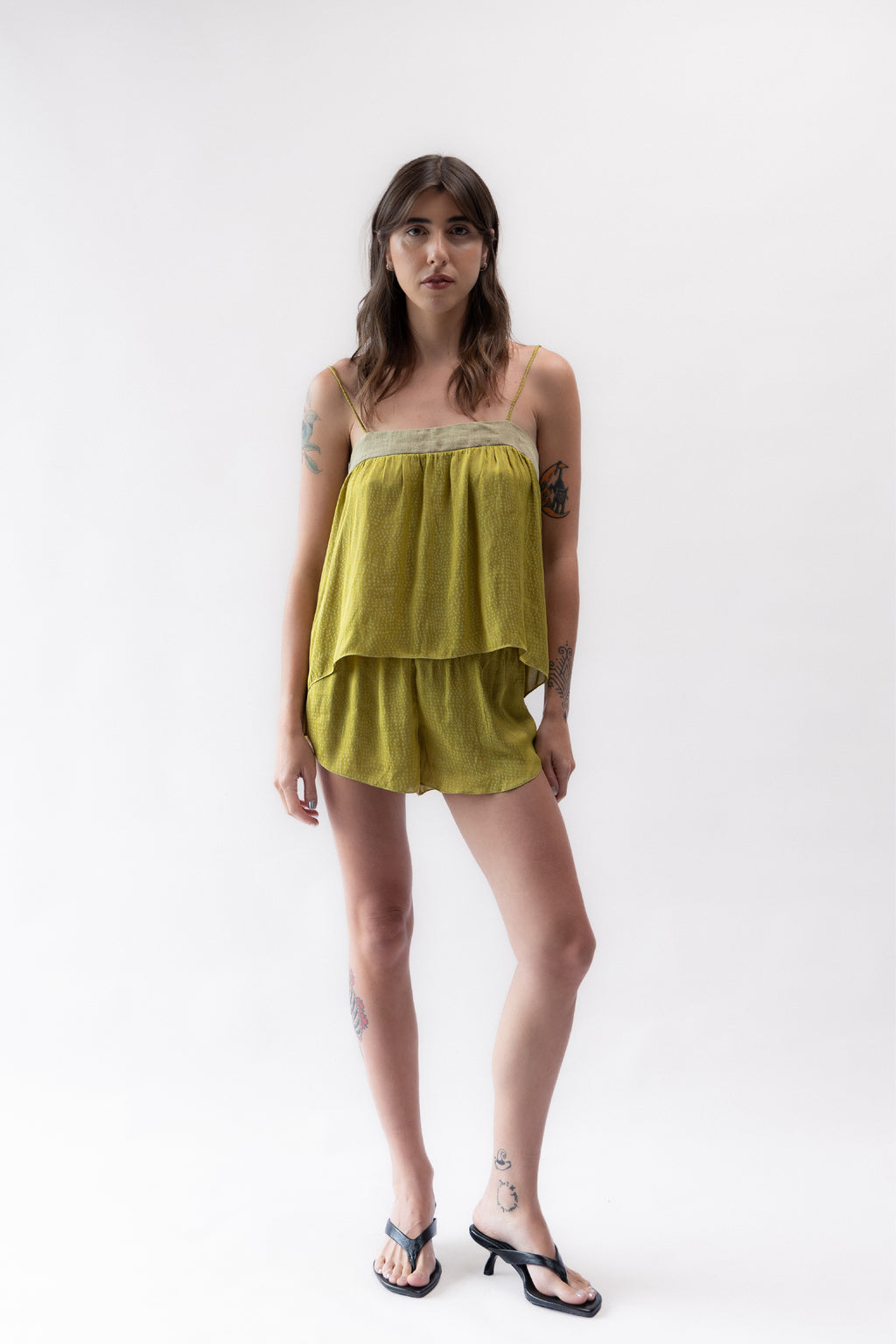 Blusa Jacquard Verde