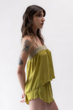 Blusa Jacquard Verde