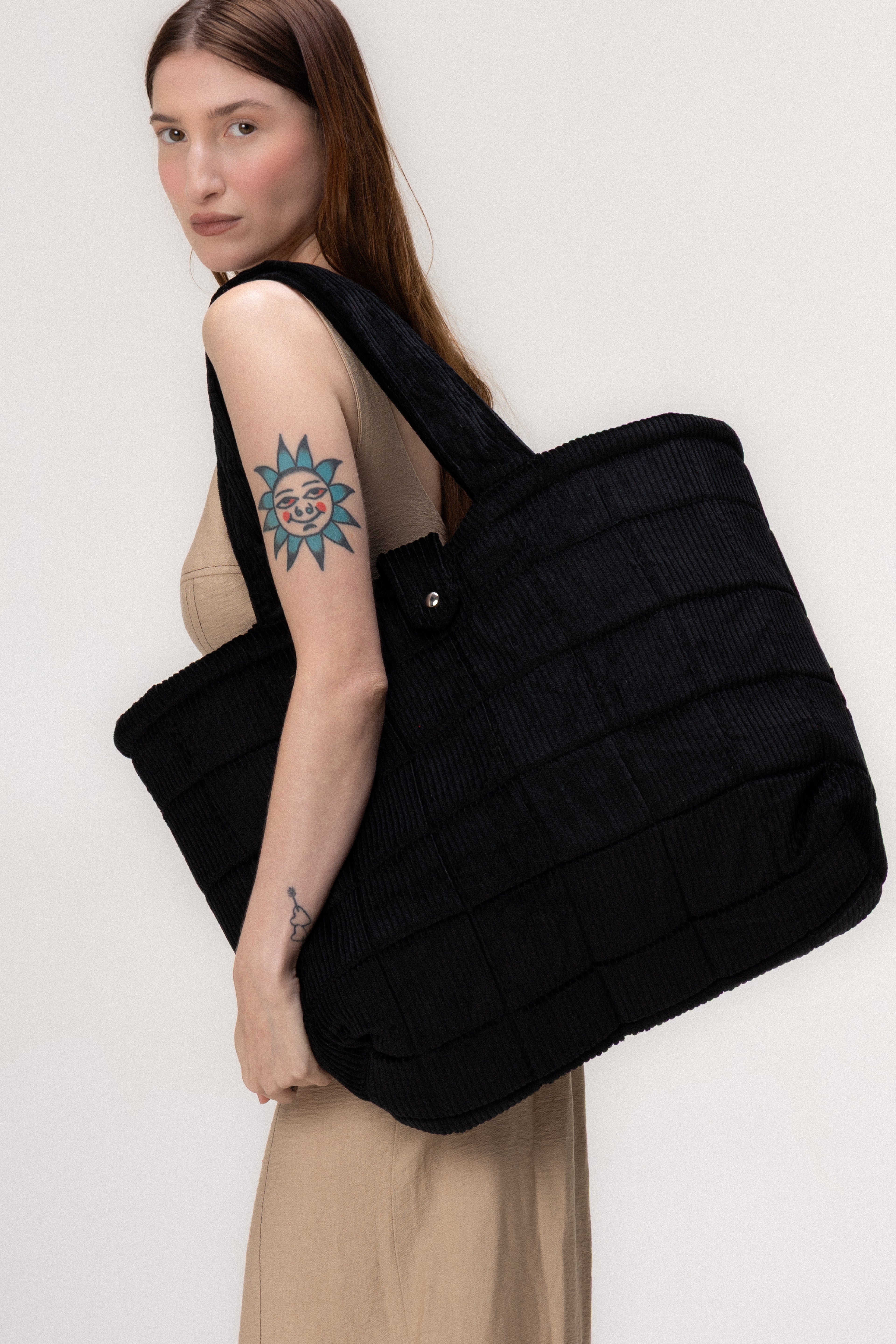 Bolsa Puffer Preto