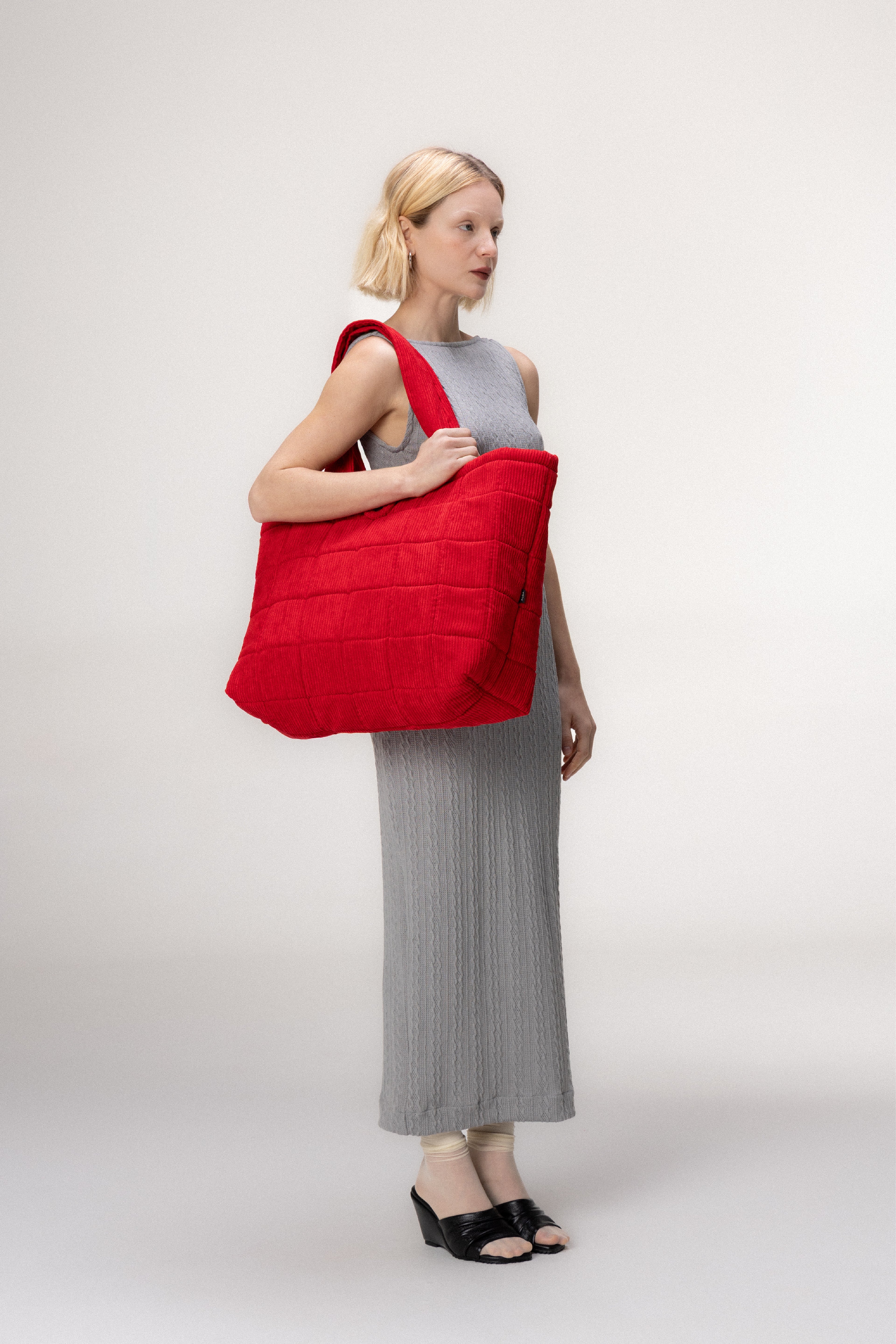 Bolsa Puffer Vermelho