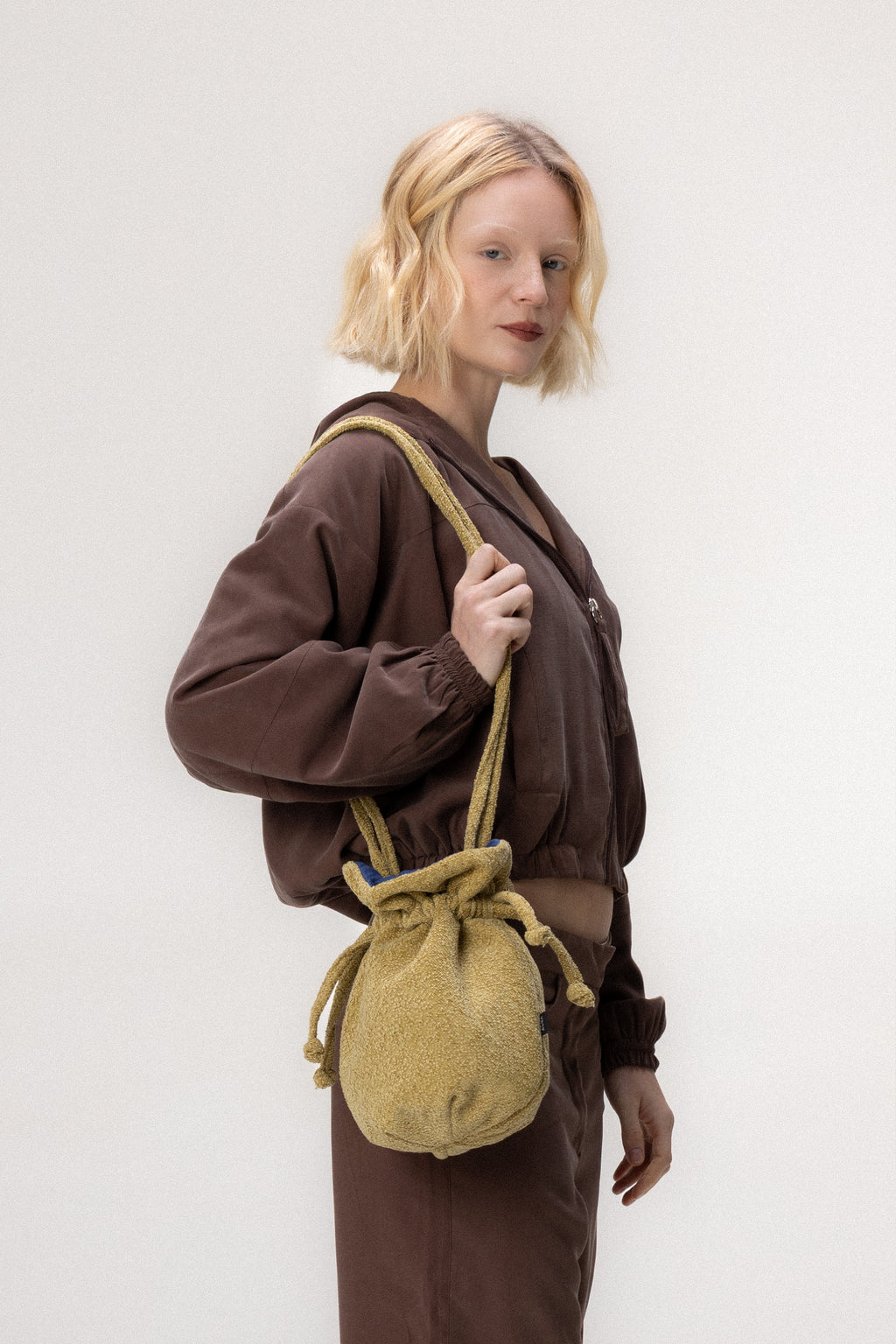 Bolsa Bouclé Pistache