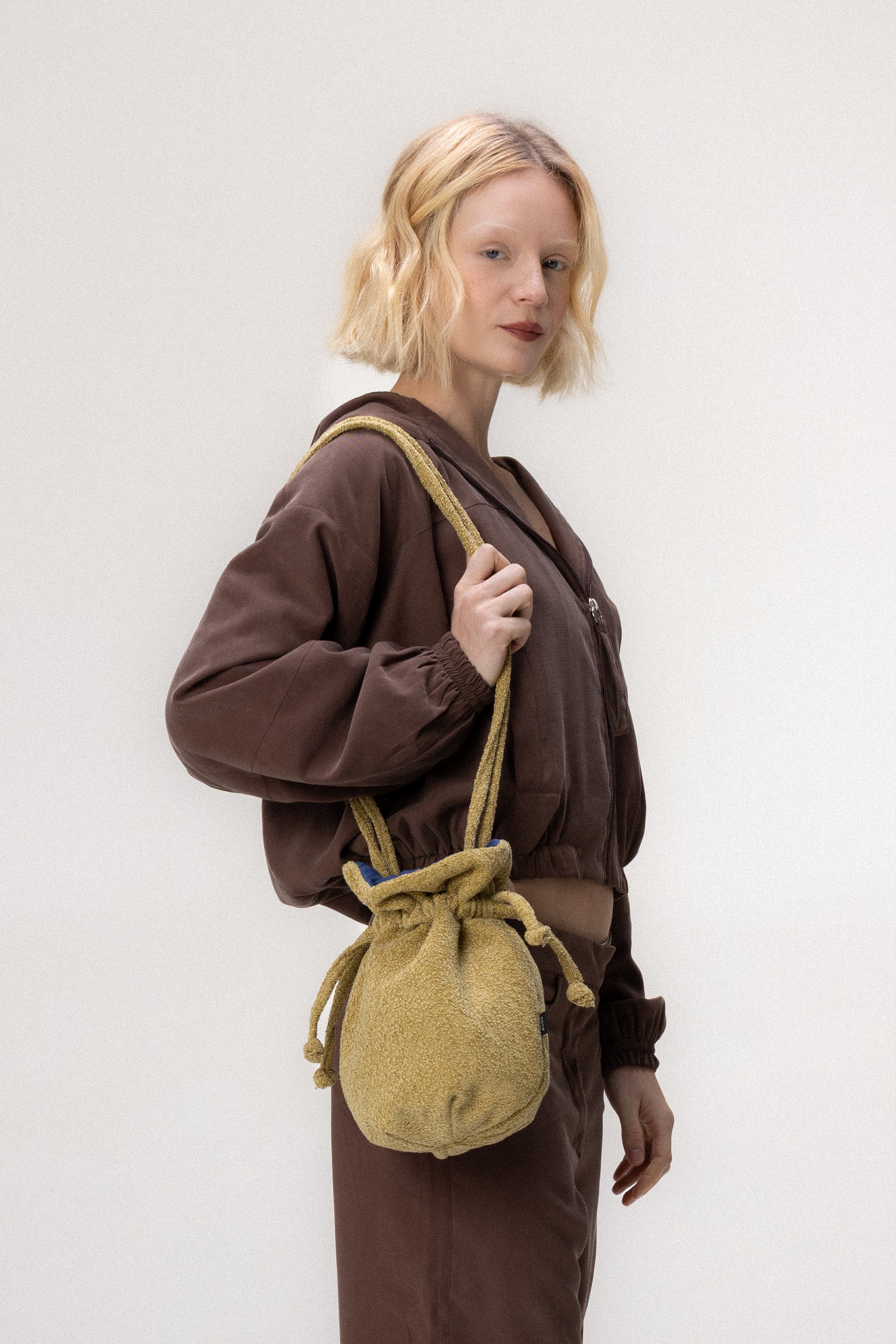 Bolsa Bouclé Pistache