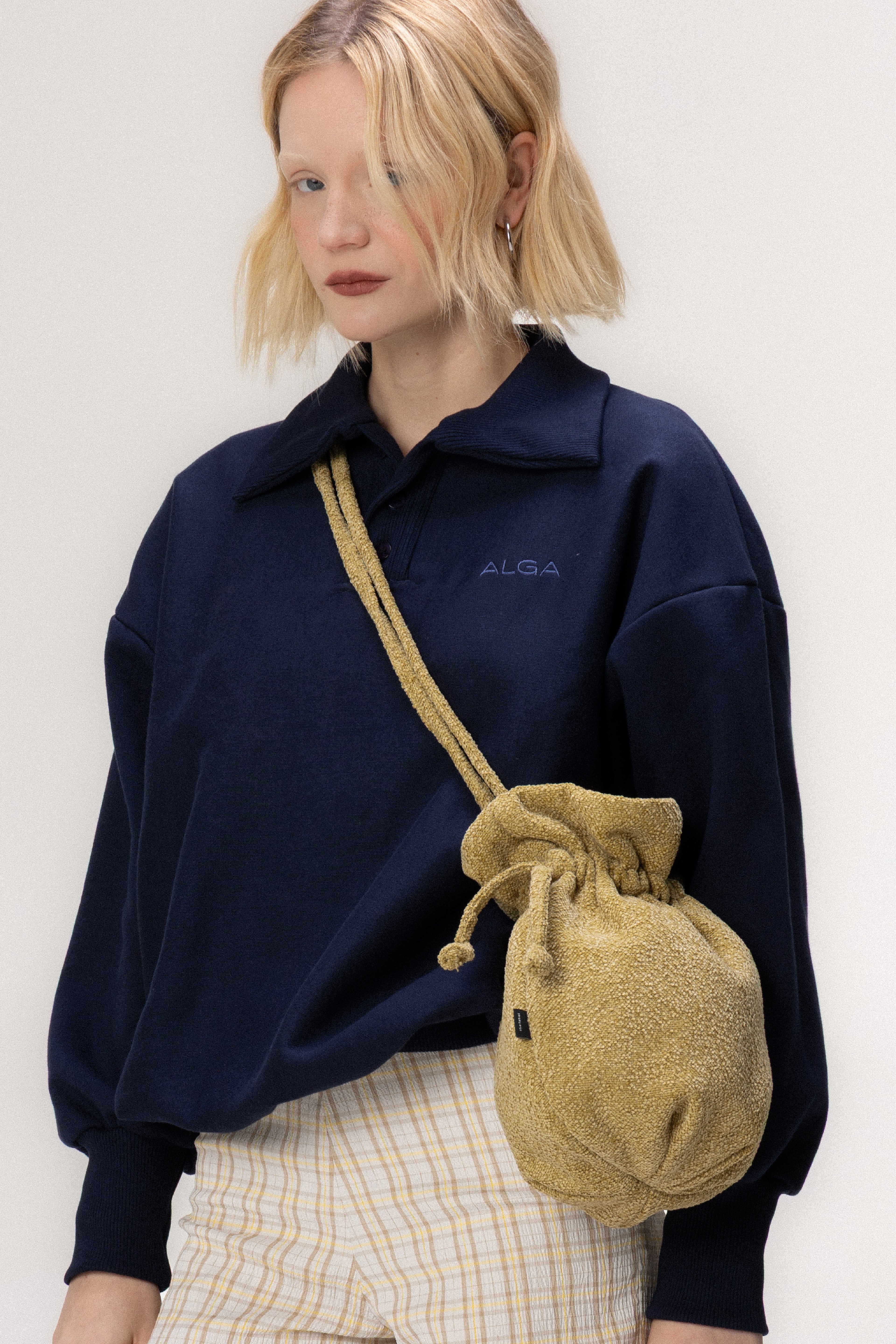Bolsa Bouclé Pistache