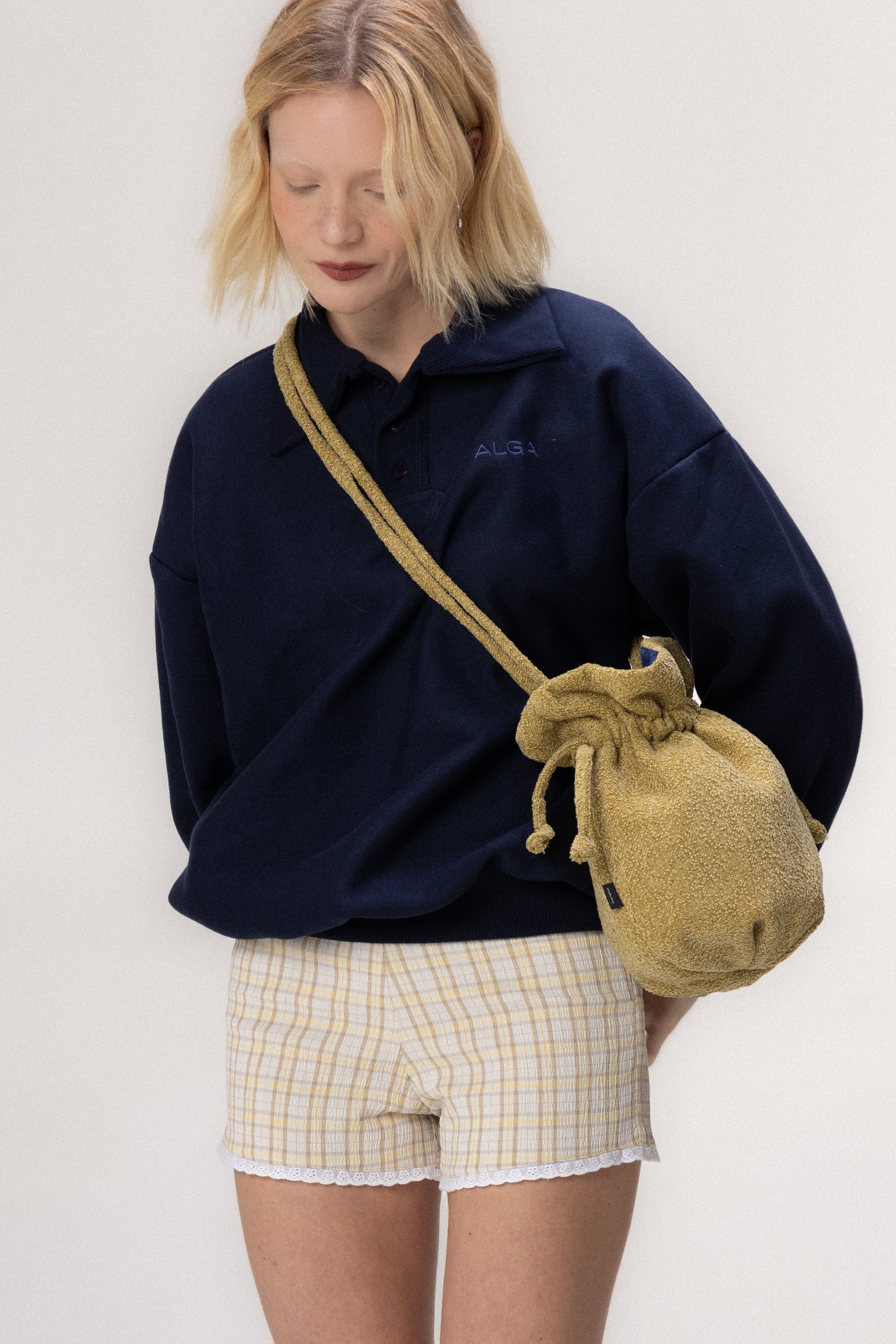Bolsa Bouclé Pistache