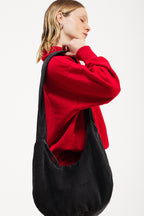 Bolsa Meia Lua Preto