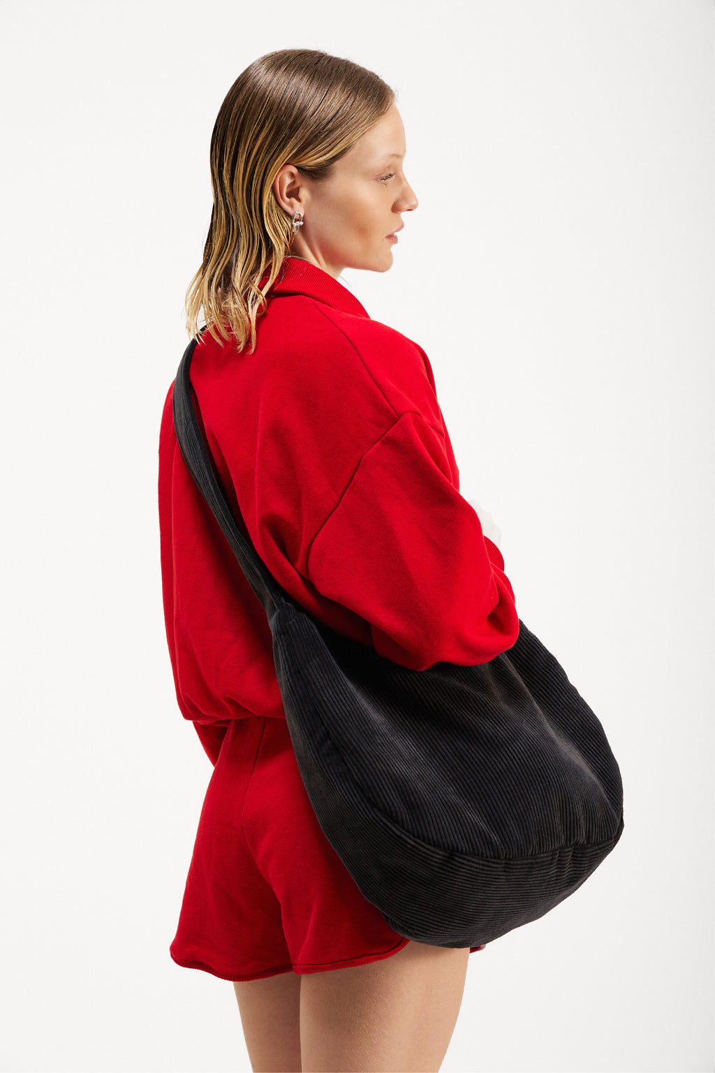 Bolsa Meia Lua Preto