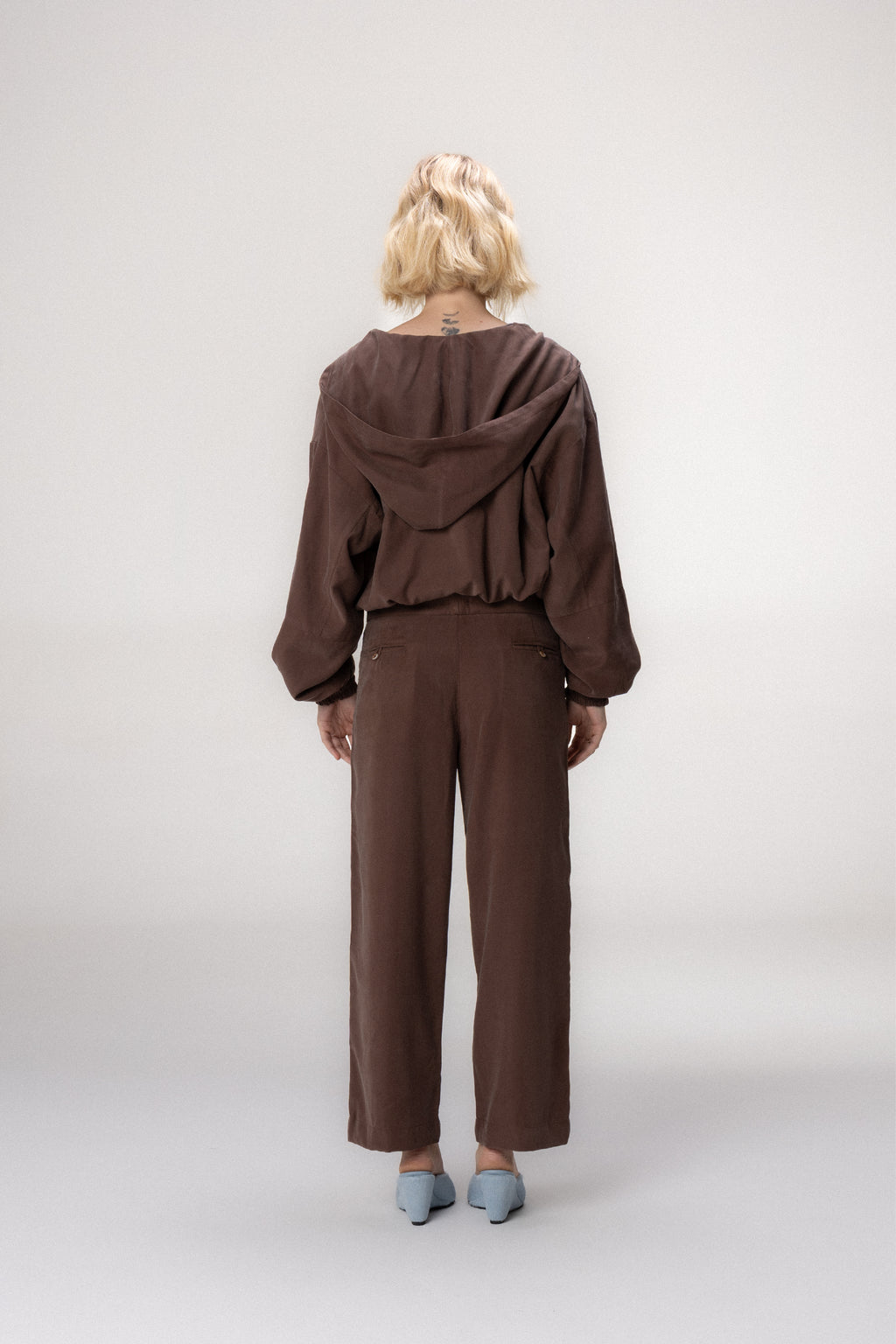 Calça Alfaiataria Marrom