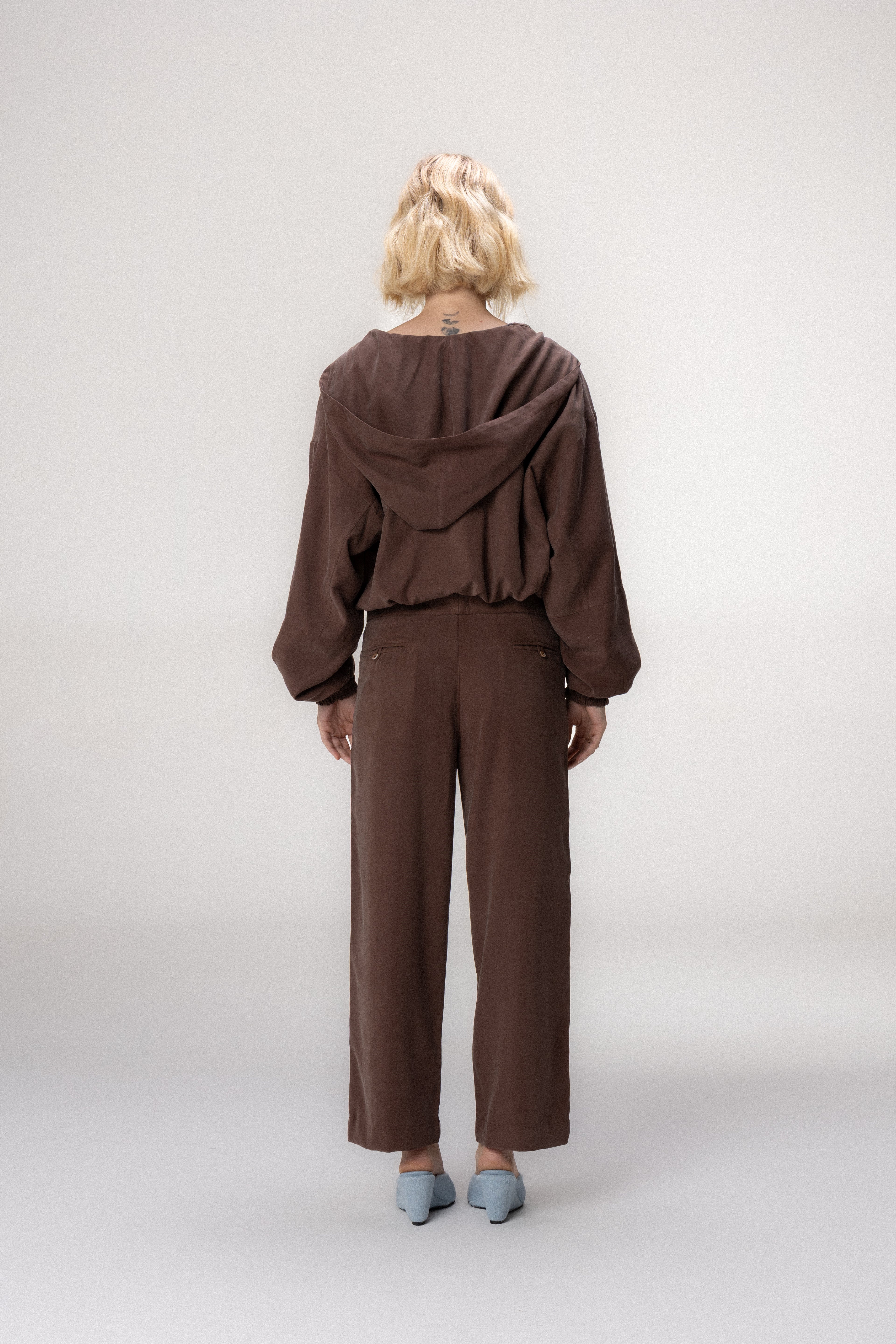 Calça Alfaiataria Marrom