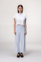 Calça Alfaiataria Vichy Azul