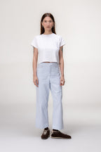 Calça Alfaiataria Vichy Azul