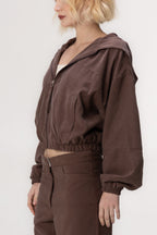 Jaqueta Juno Marrom