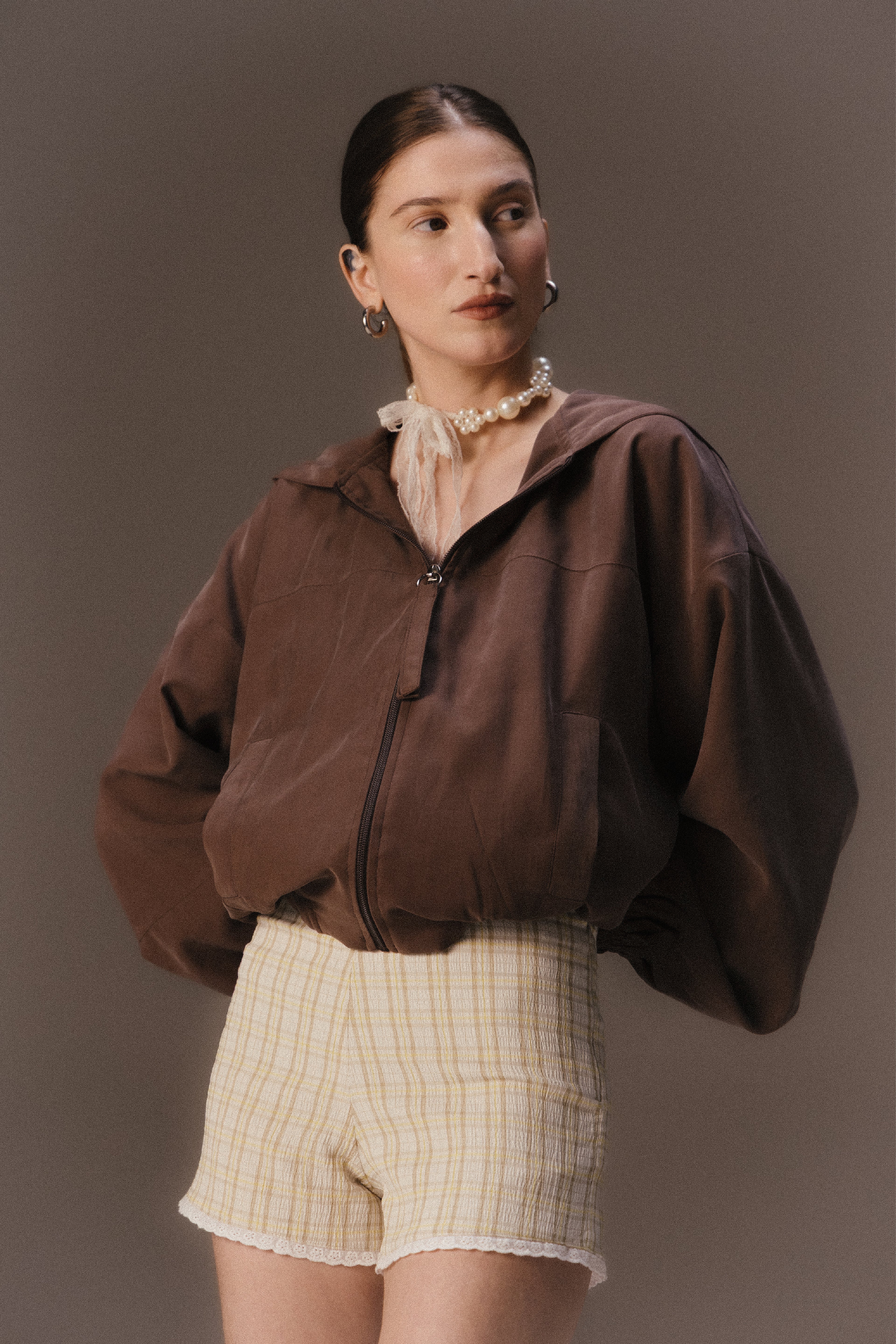 Jaqueta Juno Marrom