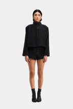 Jaqueta Margot Cotelê Preto