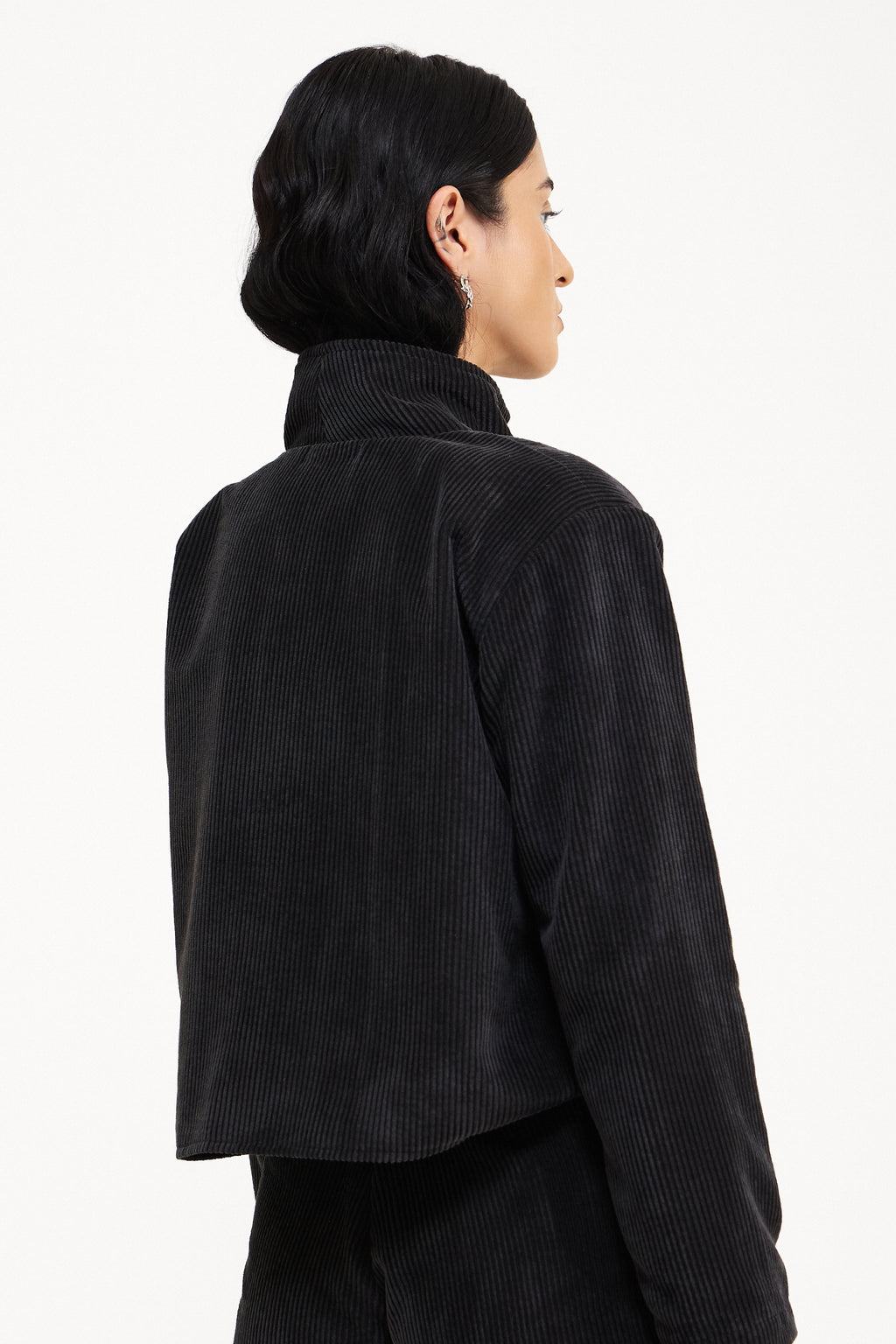 Jaqueta Margot Cotelê Preto