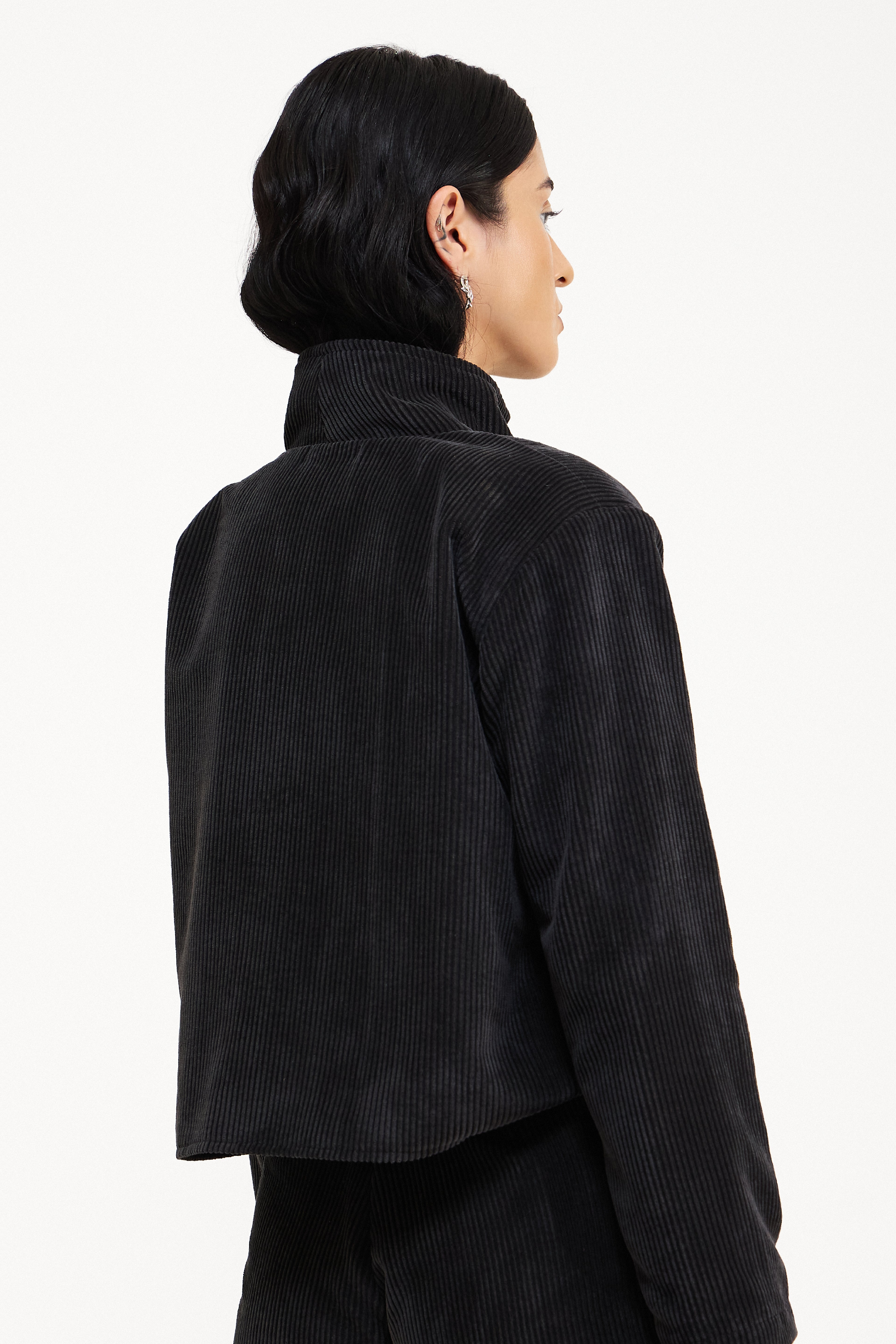 Jaqueta Margot Cotelê Preto
