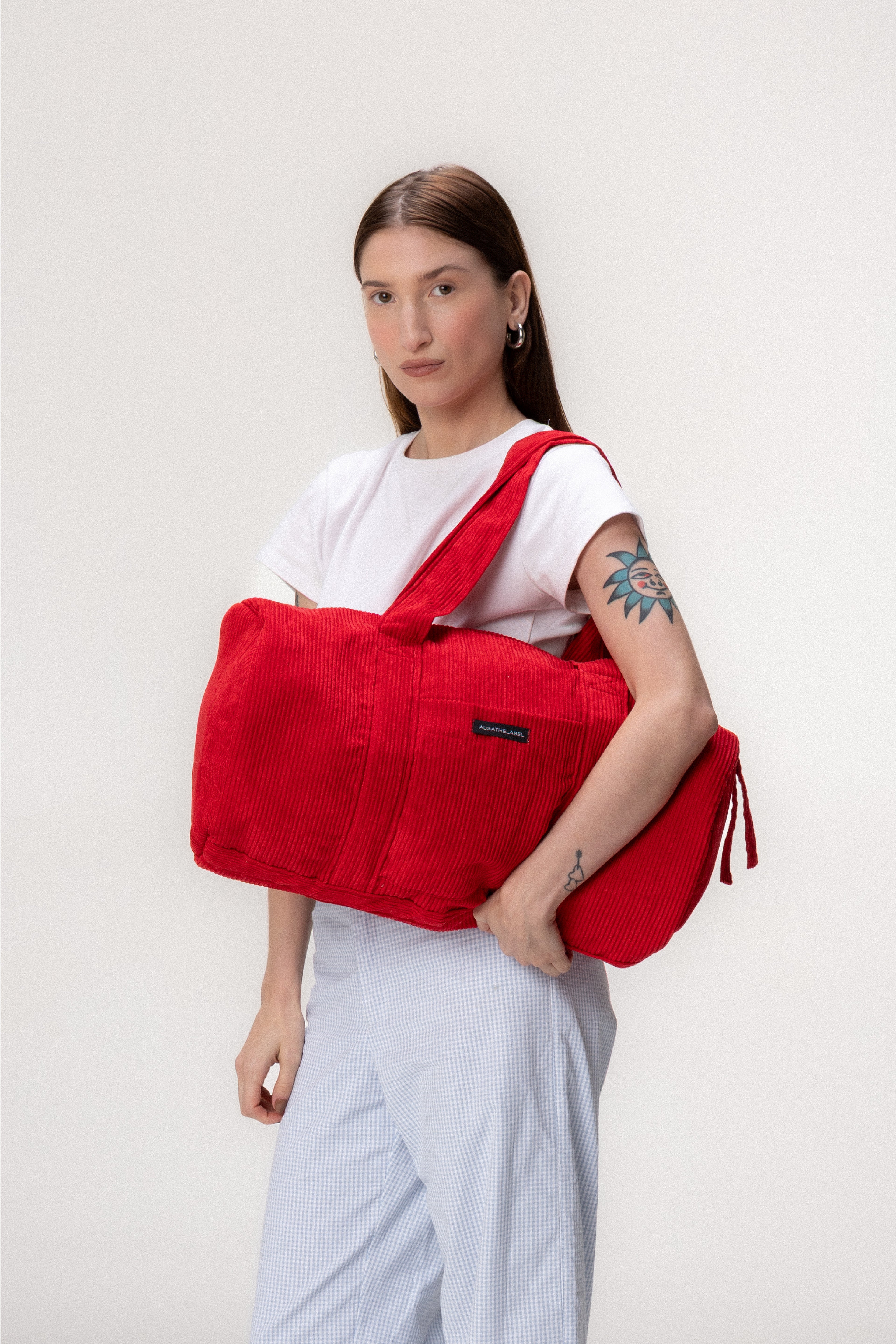 Mala Ombro Vermelho