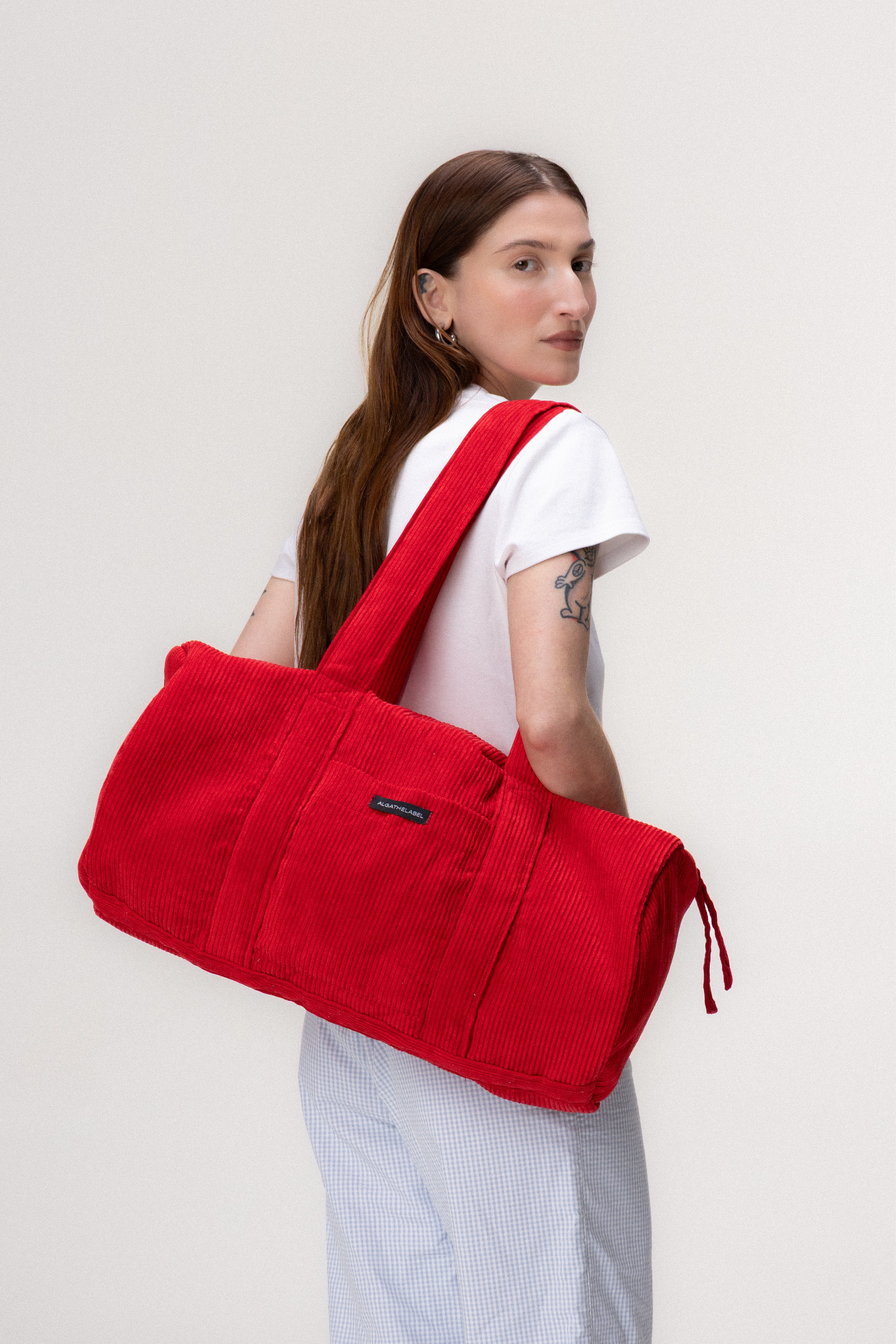Mala Ombro Vermelho