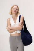 Bolsa Meia Lua Marinho