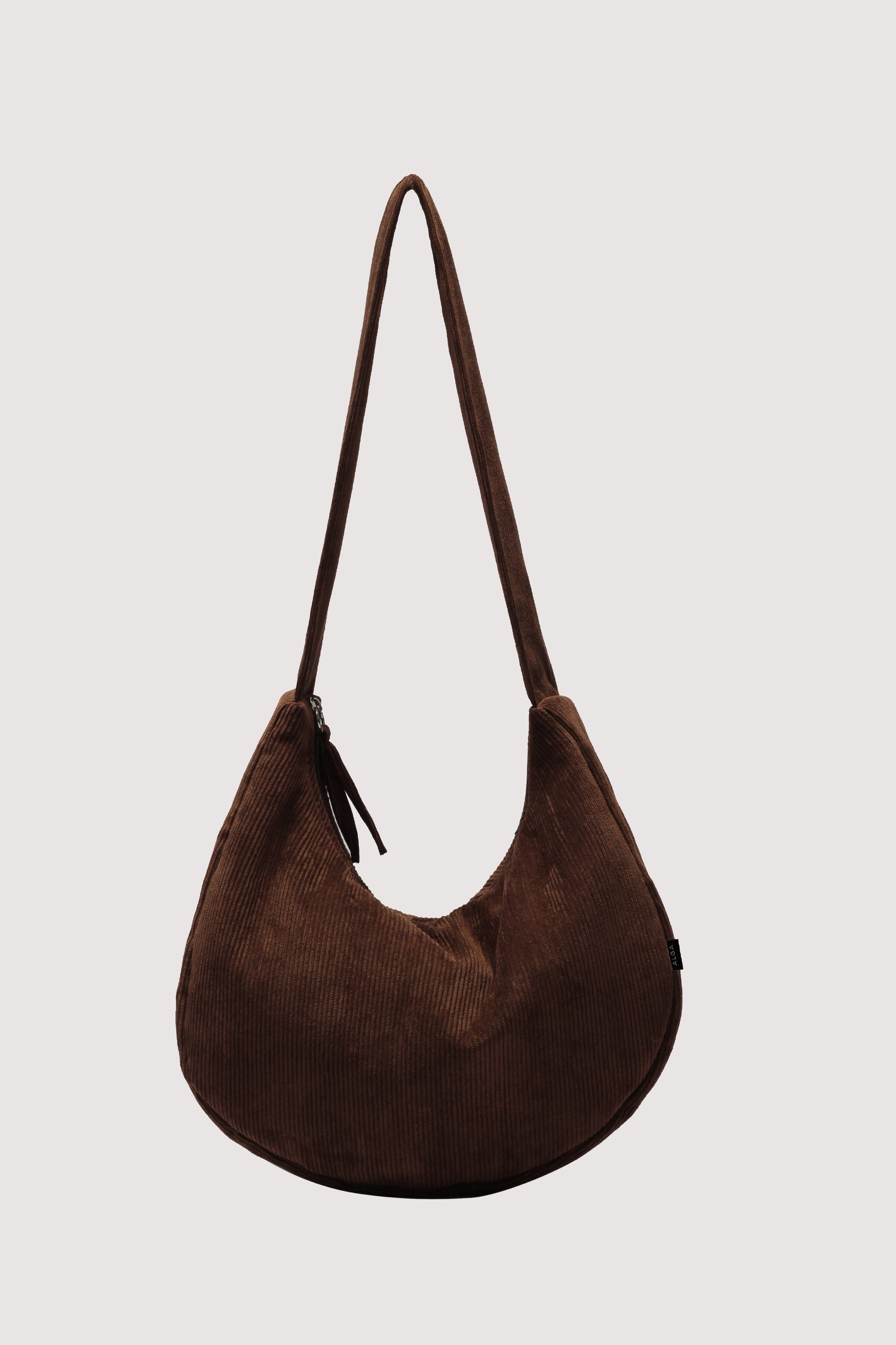 Bolsa Meia Lua Marrom