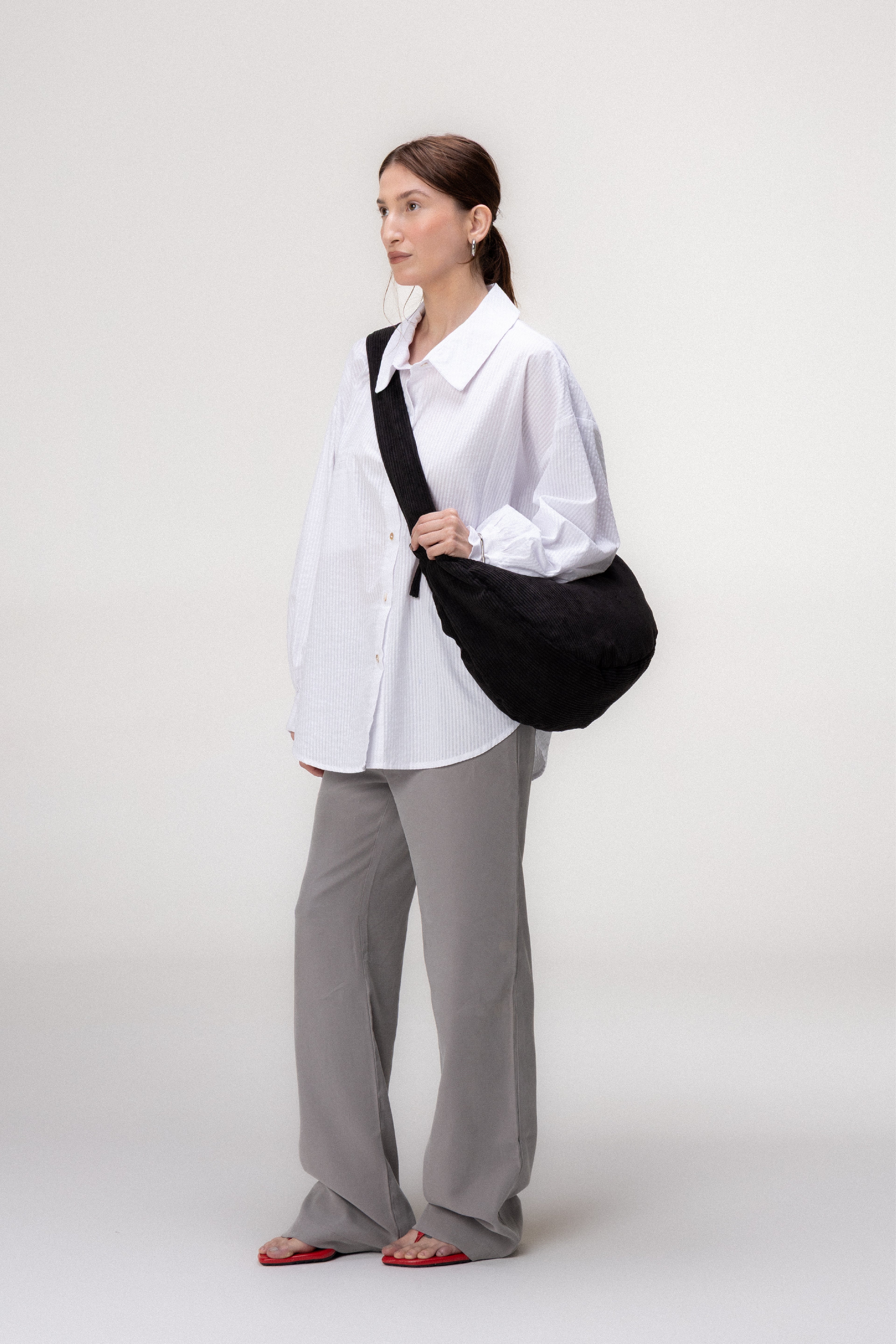 Bolsa Meia Lua Preto