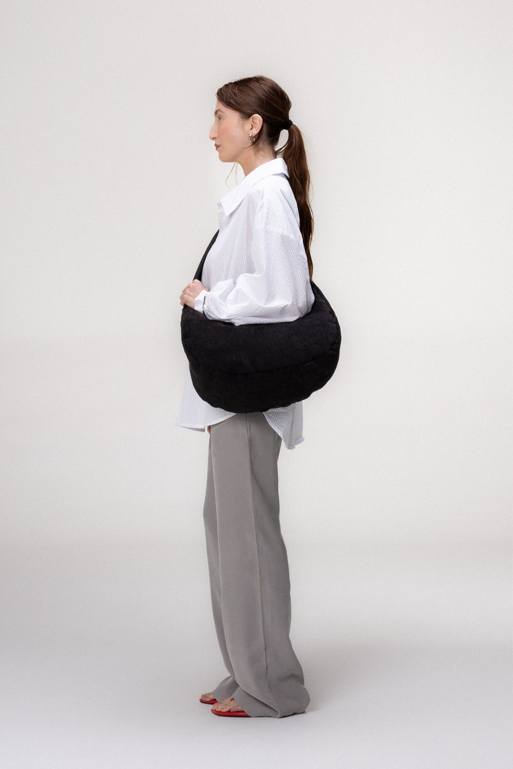 Bolsa Meia Lua Preto