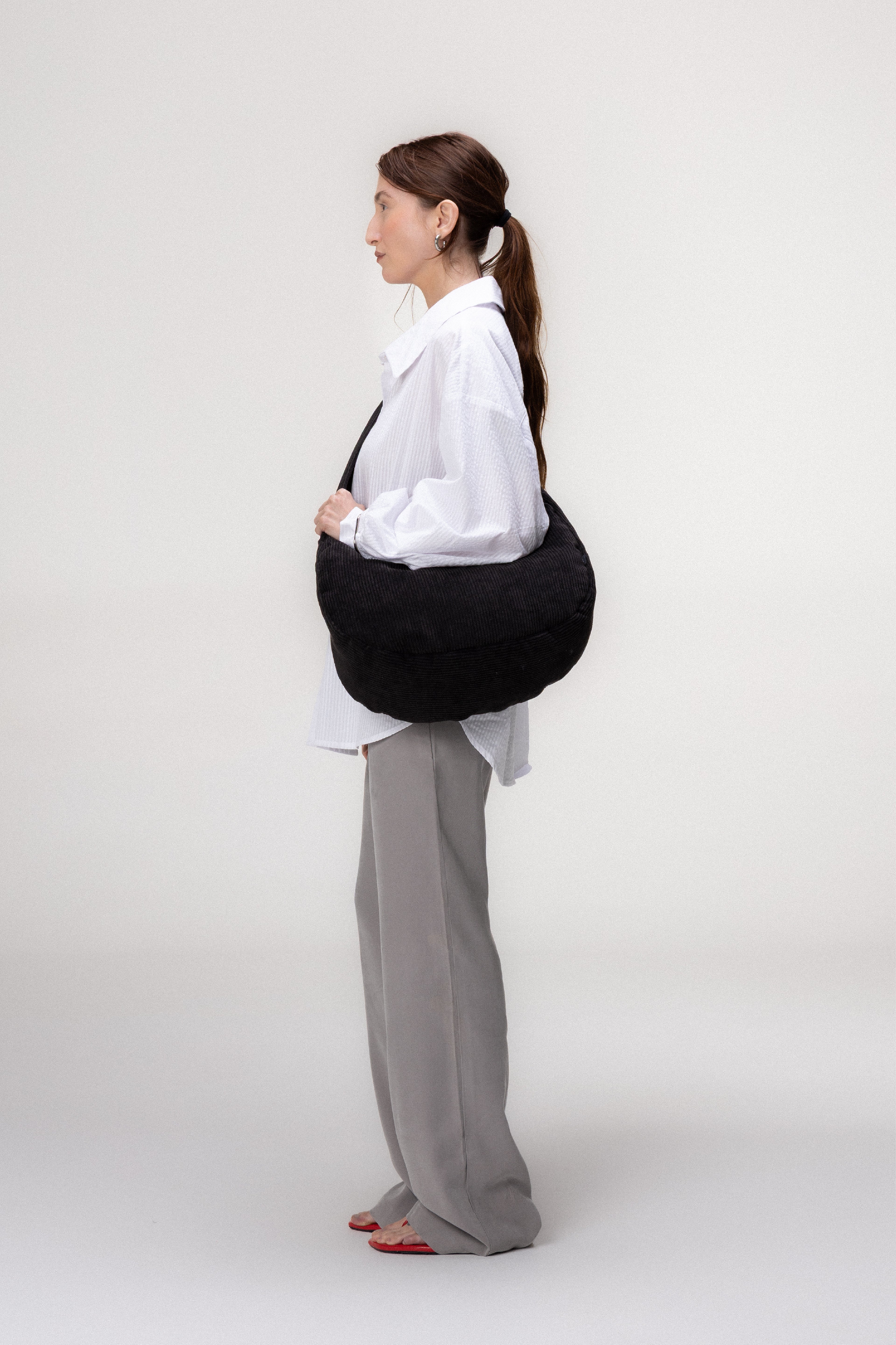 Bolsa Meia Lua Preto