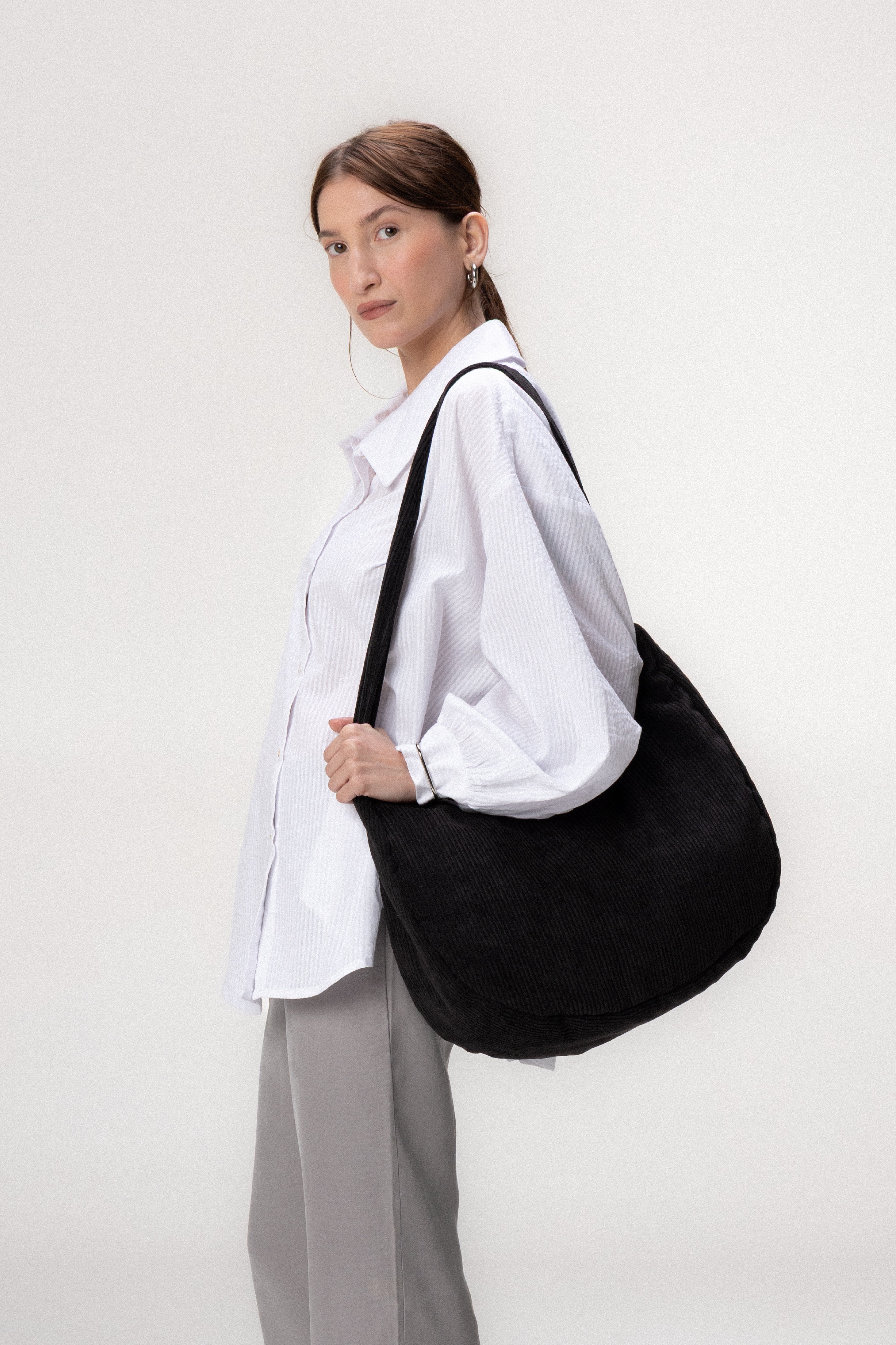 Bolsa Meia Lua Preto