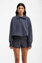 Moletom Polo Chumbo