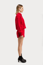 Moletom Polo Vermelho