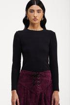 Saia Cotelê Roxo