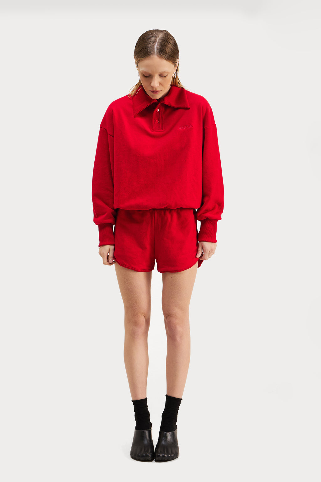 Moletom Polo Vermelho