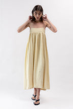 Vestido Amplo Amarelo