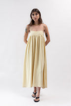 Vestido Amplo Amarelo