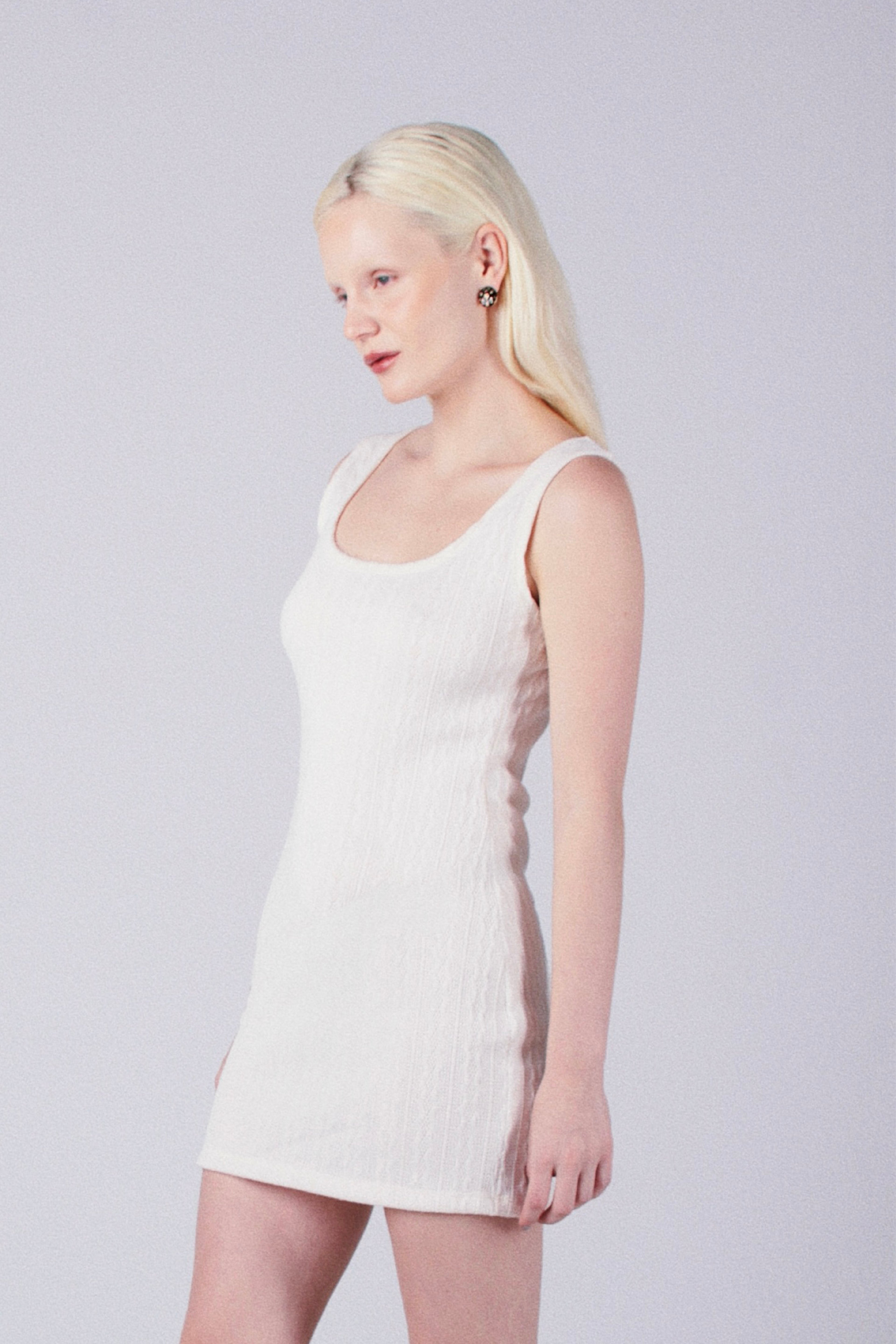 Vestido Curto Tricot Off