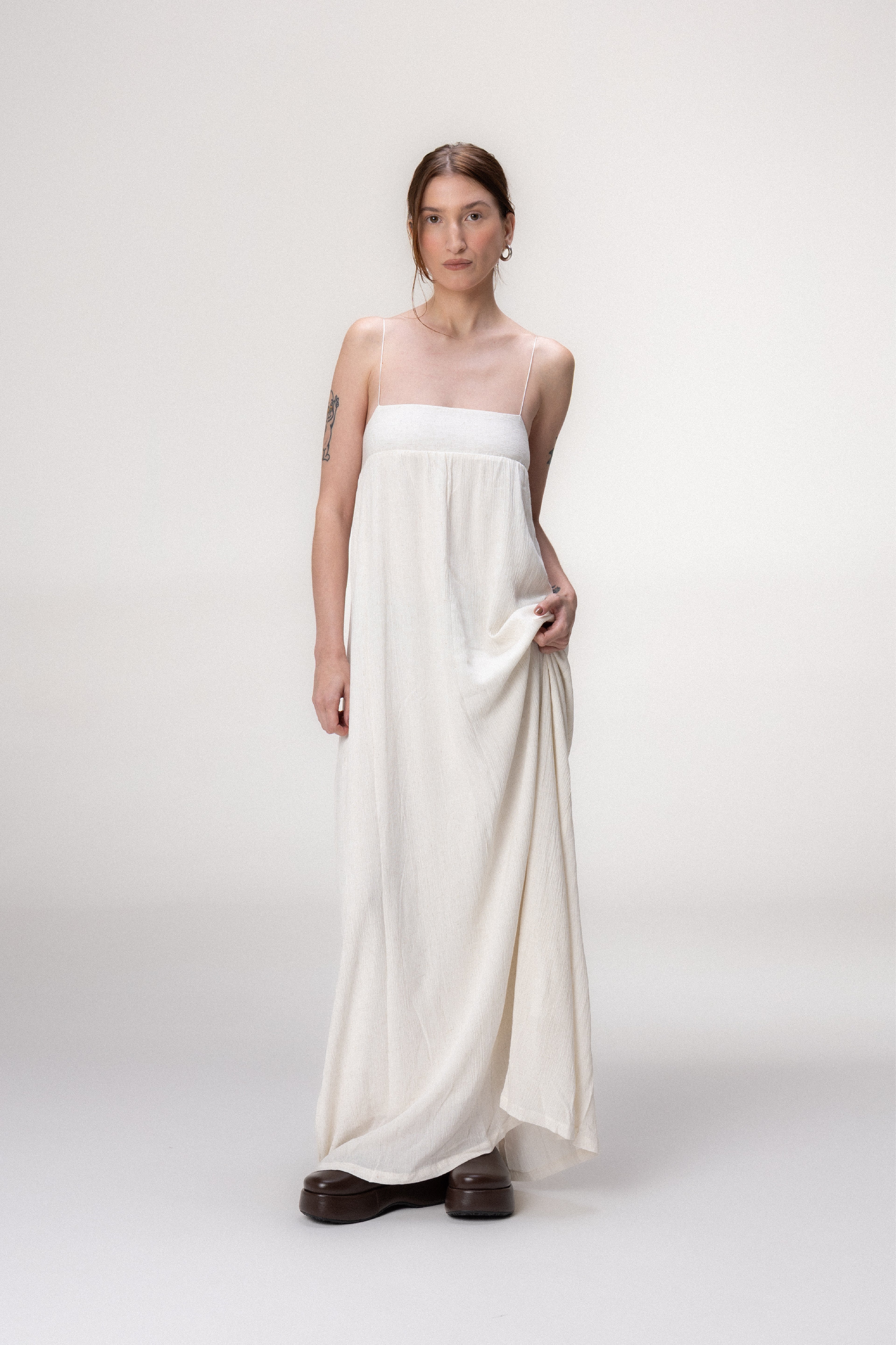 Vestido Amplo Off